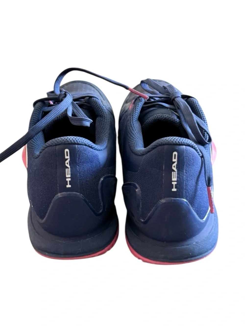 Head Sprint Pro 3.5 women’s 6.5 lace up blue and coral tennis shoes